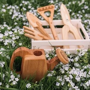 Wooden Gardening Set BY POLTORA STOLYARA Toys​